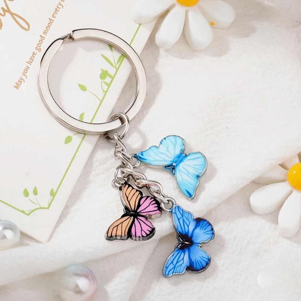 Butterfly Keychain
